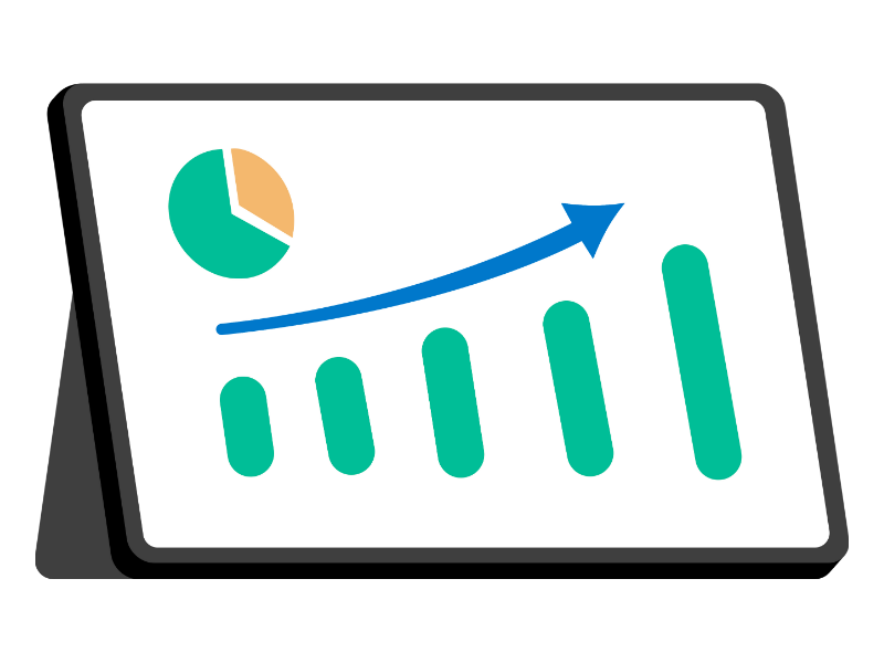 Marketing results trending upwards